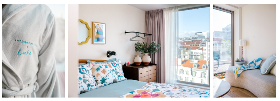 Locke launches pop-up shoppable suite with Anthropologie