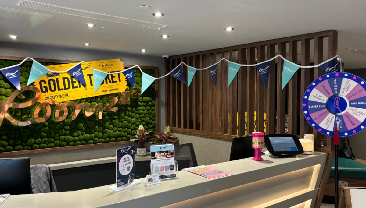 Roomzzz raises more than £56,000 for charity