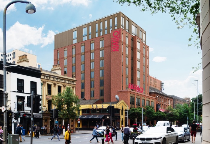 £25 million Adagio Original Belfast tops out
